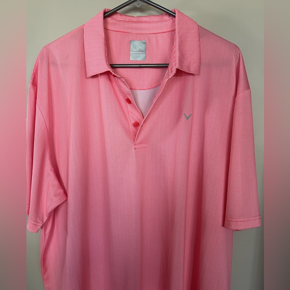 CALLAWAY men’s size 2XL opti-dry golf polo